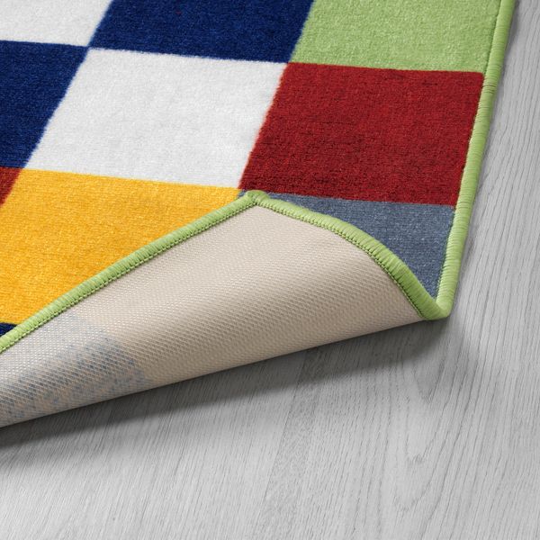 Ковер, короткий ворс, разноцветный, 133x140 см IKEA ЛАТТО 903.783.33 - фото 3