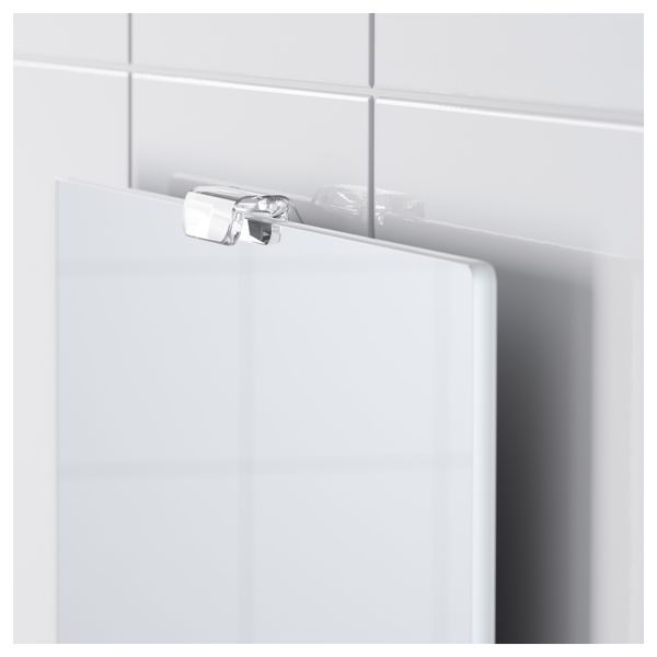 Зеркало с полкой ЛЕЙЕН, белый (25x61 см) - фото 3