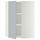 Угловой навесной шкаф с полками, 68x100 см, белый, Veddinge серый IKEA METOD МЕТОД 899.179.98