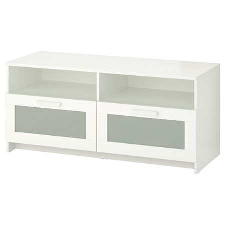 Тумба под ТВ, белый 120x41x53 см IKEA BRIMNES БРИМНЭС 503.910.20