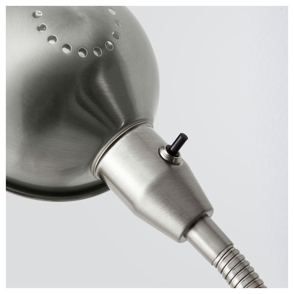 Светильник напольный для чтения ФОРМАТ, никелированный - схема-чертеж с размерами