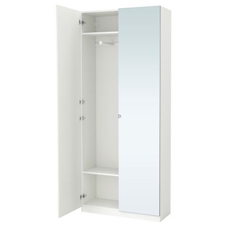 Гардероб ПАКС, белый, Танем Викедаль (100x38x236 см)