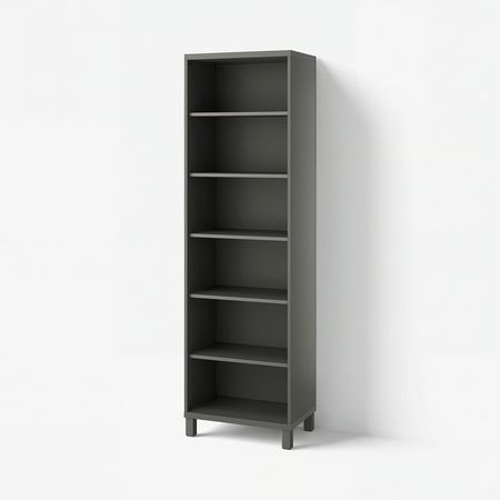BESTÅ Шкаф - темно-серый 60x40x202 см