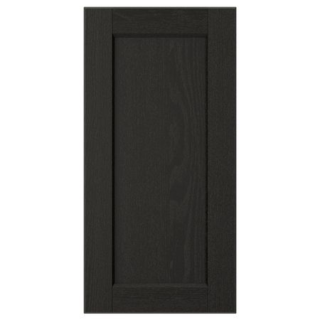 Дверь, черная морилка 30x60 см IKEA LERHYTTAN ЛЕРХЮТТАН 204.186.34