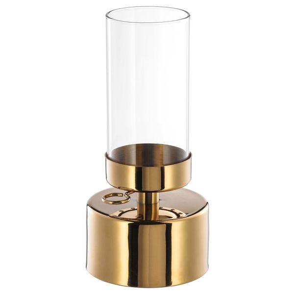 Фонарь для греющей свечи ВИНТЕР 2018, золотой (19 см) - фото 1