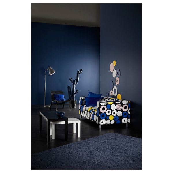 Комплект столов, 2 шт, черный-белый IKEA LACK ЛАКК 003.798.55 - фото 5