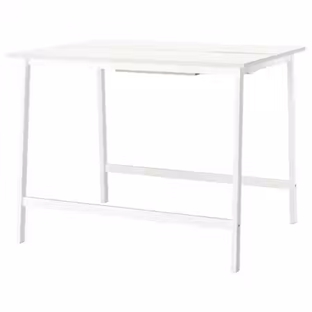 MITTZON МИТТЗОН Конференц-стол - белый 140x108x105 см