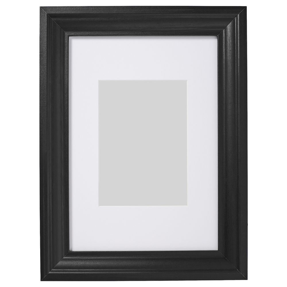 Рама, черная морилка 21x30 см IKEA EDSBRUK ЭДСБРУК 404.276.23 - фото 1