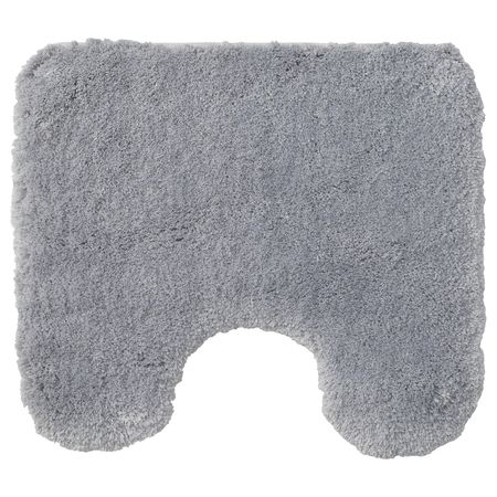 Коврик в туалет, серый 55x60 см IKEA ALMTJÄRN АЛЬМТЬЕРН 004.653.96