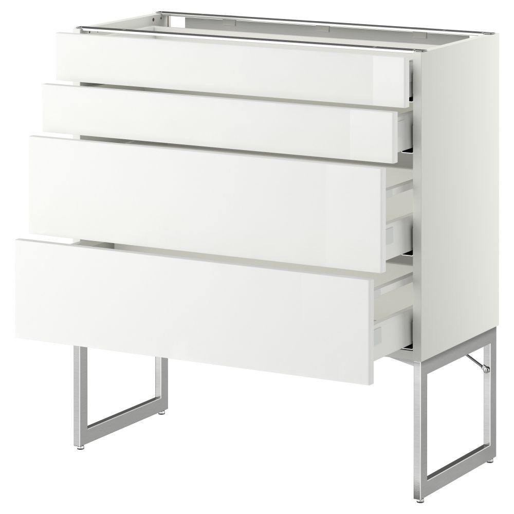 IKEA, вид спереди - схема-чертеж с размерами
