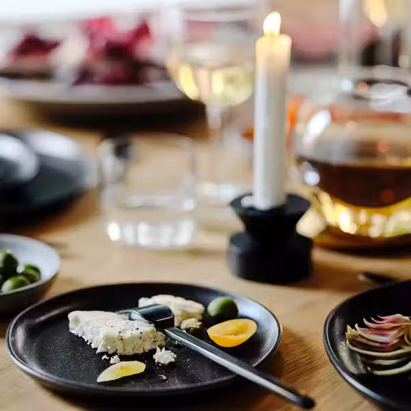 STOCKHOLM 2025 СТОКГОЛЬМ 2025 Тарелка десертная - чёрный 18 см - фото 5