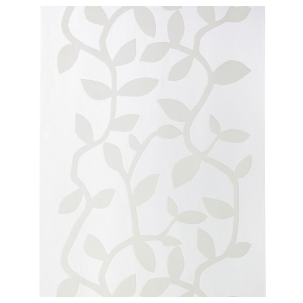 Узкая гардина ОДЕРБЛАД, белый, белый (60x300 см) - фото 1