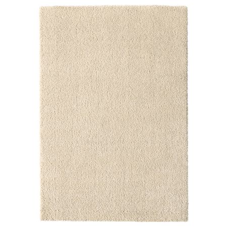 Ковер, длинный ворс ОДУМ, белый с оттенком (133x195 см)