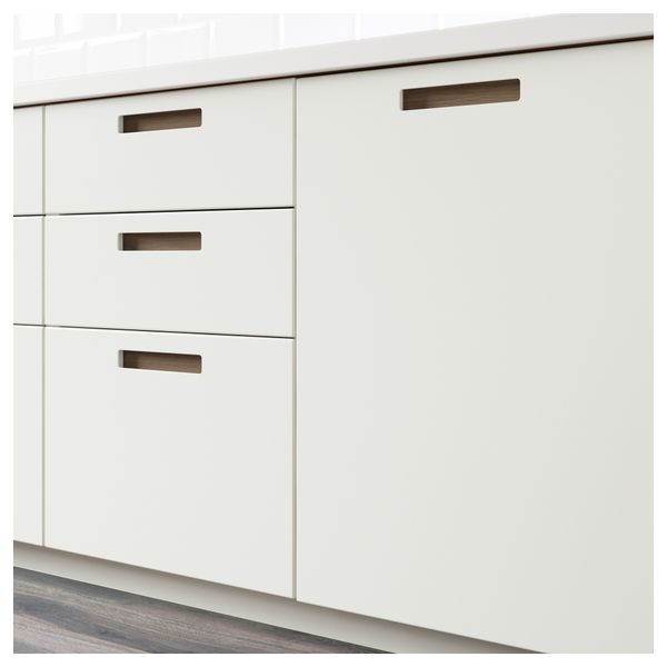 Дверца для напольного углового шкафа, 2 штуки МЭРСТА, левосторонний белый (25x80 см) - фото 2