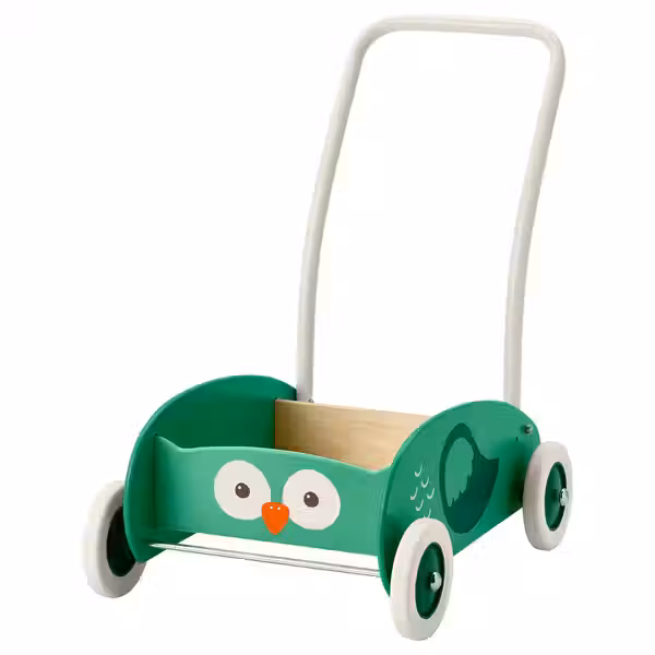 UPPSTÅ Детские ходунки-каталка - зеленый - фото 1