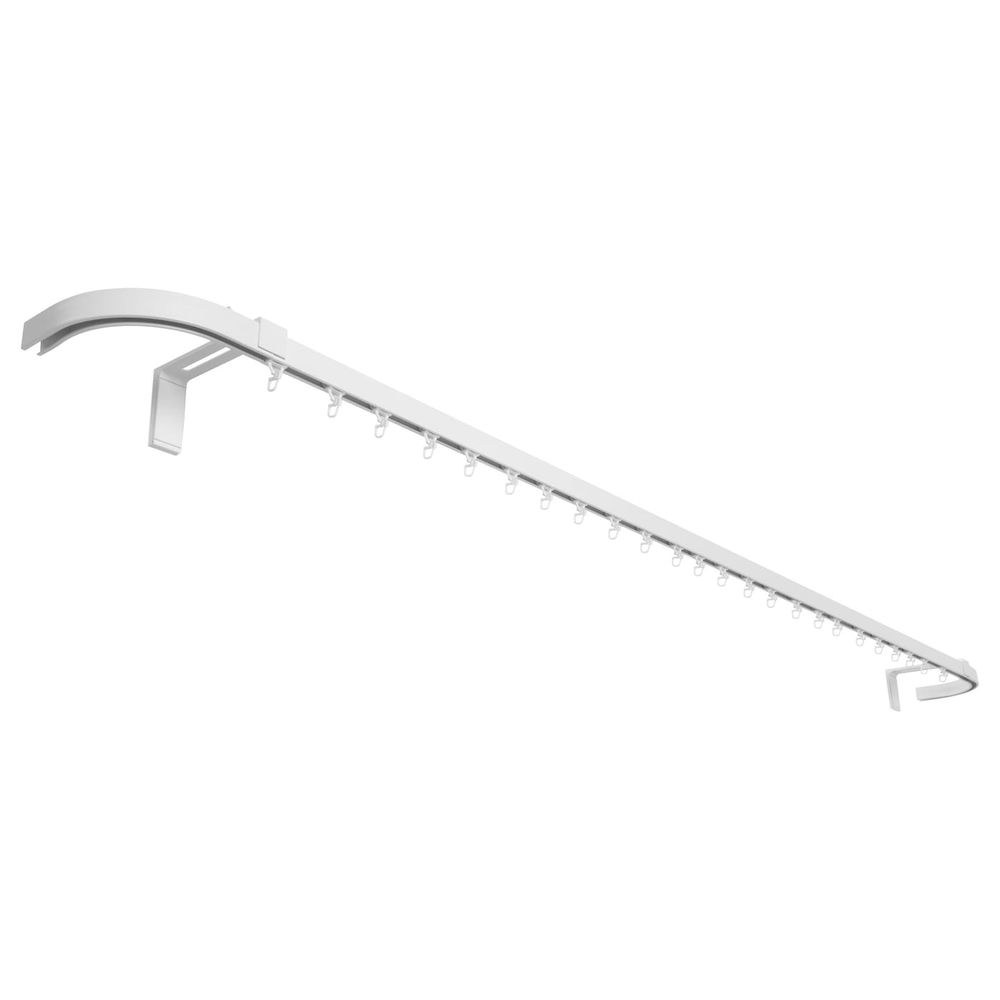Одинарная гардинная шина, белый IKEA VIDGA ВИДГА 392.039.35 - фото 1