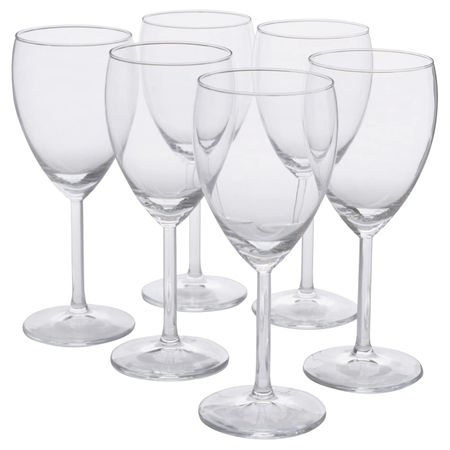 Бокал для белого вина, прозрачное стекло 25 сл IKEA SVALKA СВАЛЬК 402.194.88