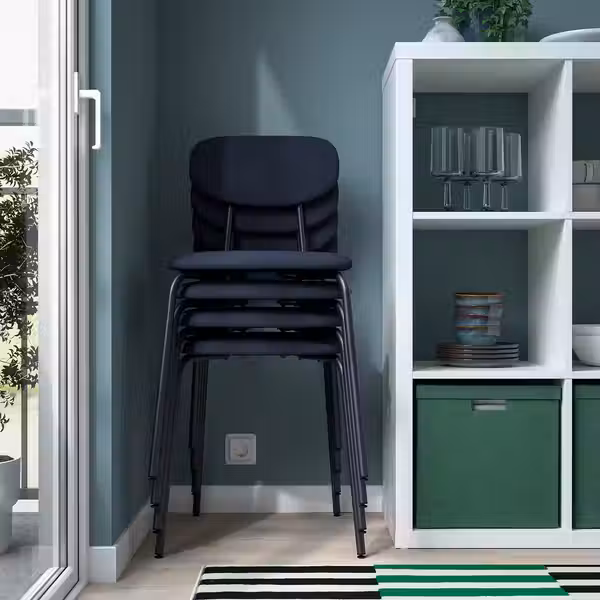 SANDSBERG Стул - темно-синий/Remmarn темно-синий - фото 4