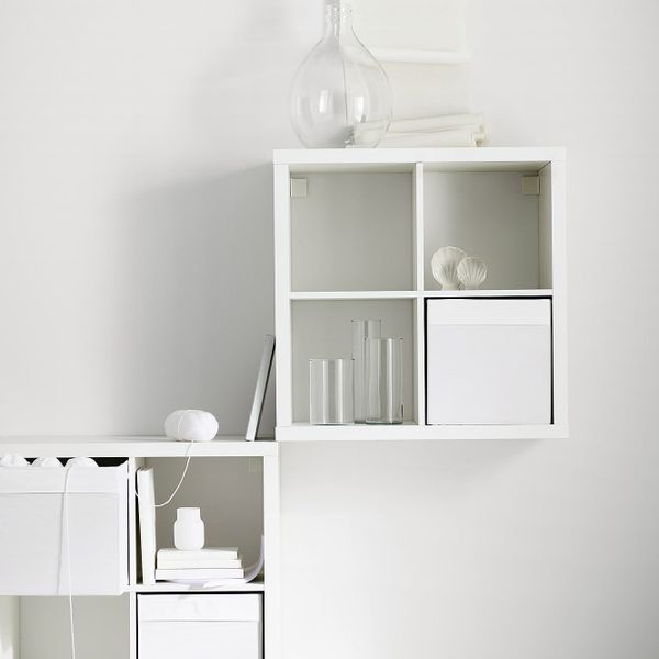 Стеллаж, белый 77x77 см IKEA KALLAX КАЛЛАКС 203.795.81 - фото 4