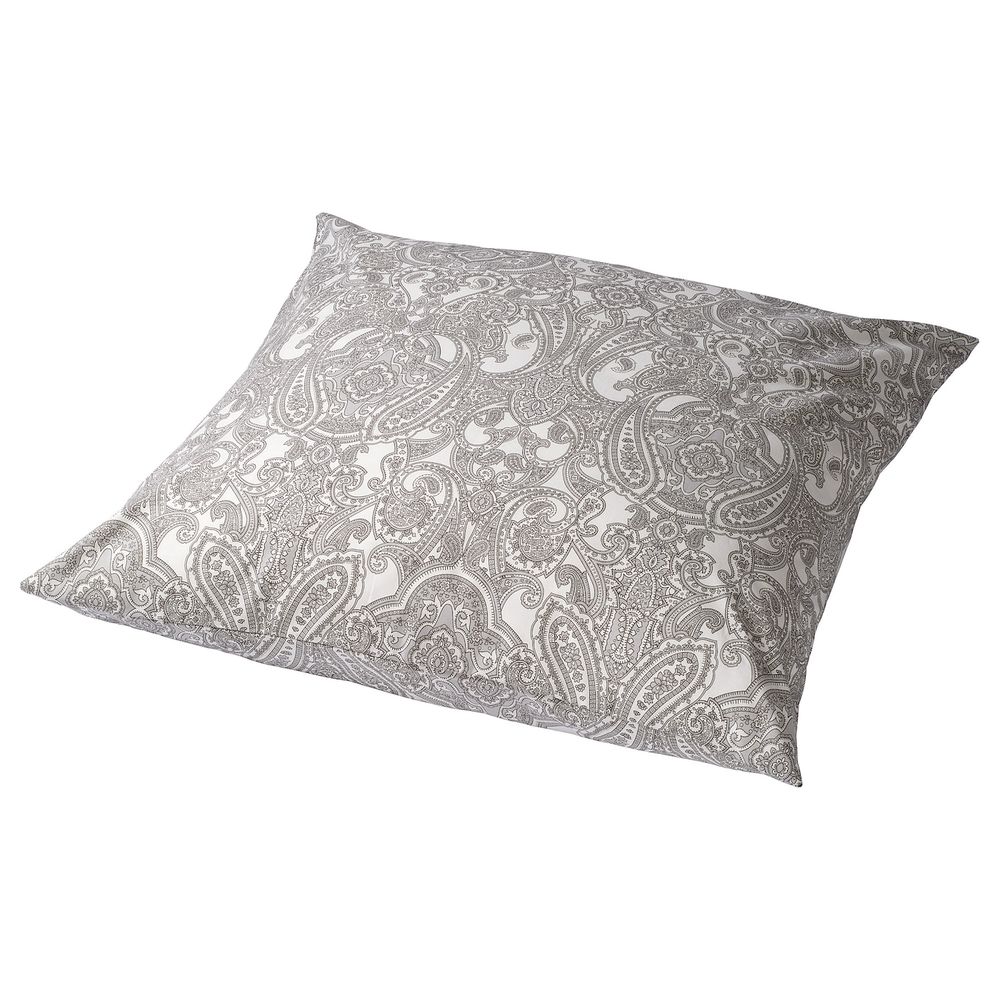 Наволочка, белый, серый 70x70 см IKEA JÄTTEVALLMO ЙЭТТЕВАЛЛМО 404.342.61 - фото 1