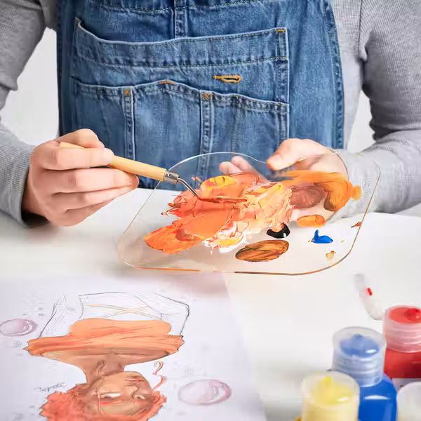 SOLFÅGEL СОЛФОГЕЛЬ Акриловая краска - разные цвета 375 мл - фото 3