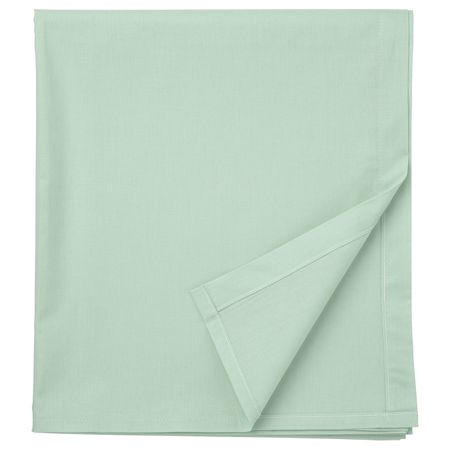 Простыня, светло-зеленый 240x260 см IKEA DVALA ДВАЛА 604.597.88