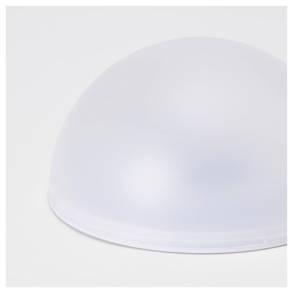 Светильник на солнечной батарее, для сада/полусфера белый IKEA SOLVINDEN СОЛВИДЕН 704.845.51 - фото 4