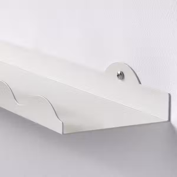 DAGGKAPRIFOL ДАГГКАПРИФОЛ Полка для картин - белый 49 см - схема-чертеж с размерами