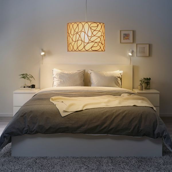 Абажур, орнамент "веревка" бежевый 42 см IKEA VINGMAST ВИНГМАСТ 504.963.43 - фото 6