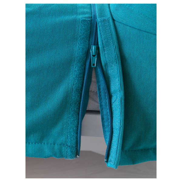 Диван-кровать 3-местный БЕДИНГЕ РЕСМУ, Книса бирюзовый - фото 2