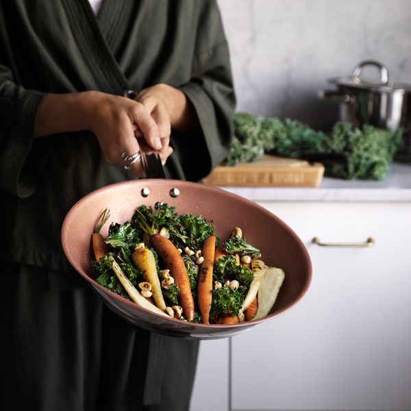 Сковорода, медный 28 см IKEA OUMBÄRLIG ОУМБЕРЛИГ 704.510.51 - фото 3