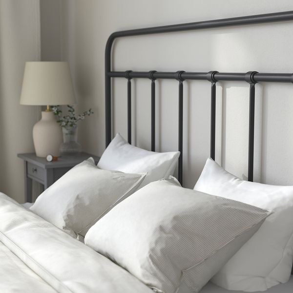 Каркас кровати, антрацит, Lindbåden, 160x200 см IKEA STJÄRNÖ 795.634.45 - фото 6