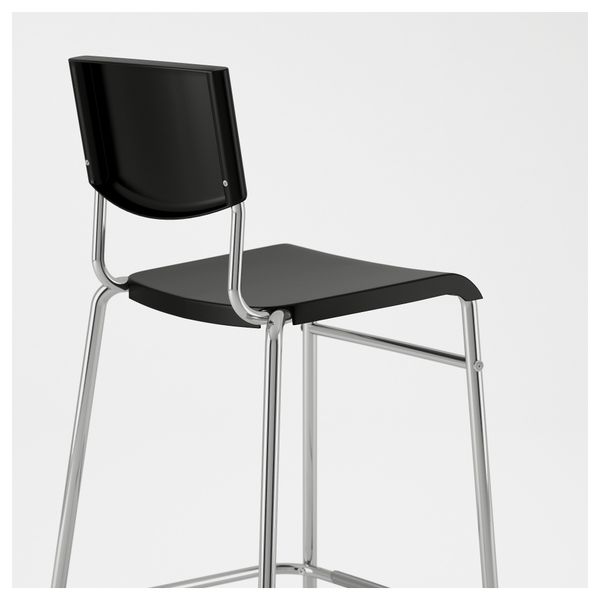 Стул барный СТИГ, черный, серебристый - фото 5
