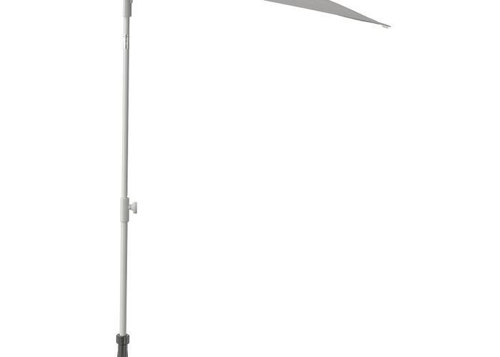 Зонт от солнца с опорой, серый-черный, 150 см IKEA LILLÅNGEN ЛИЛЛОНГЕНEÖ, BRAMSÖN БРАМСОН 594.401.01