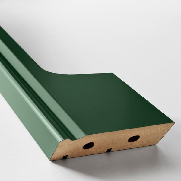 Декоративный цоколь с вырезом, темно-зеленый 66x8 см IKEA BODBYN БУДБИН 204.446.28 - фото 2