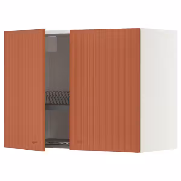 METOD Навесной шкаф с сушилкой/2дверцы - фото 1