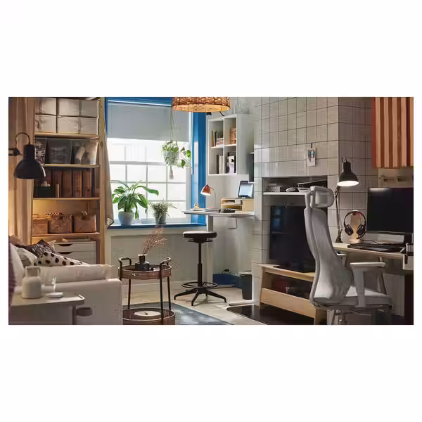 MATCHSPEL МАТЧСПЕЛ Стул для геймеров - Bomstad светло-серый - фото 8