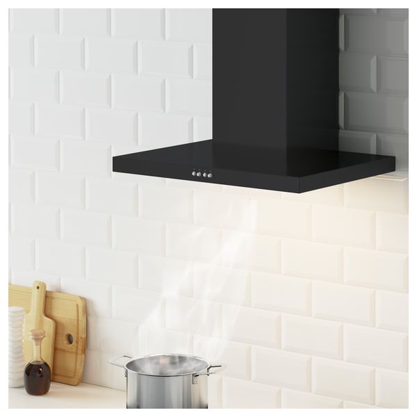 Колпак вытяжного шкафа стенного крепления МОЛНИГТ, темно-серый (60 см) - фото 3