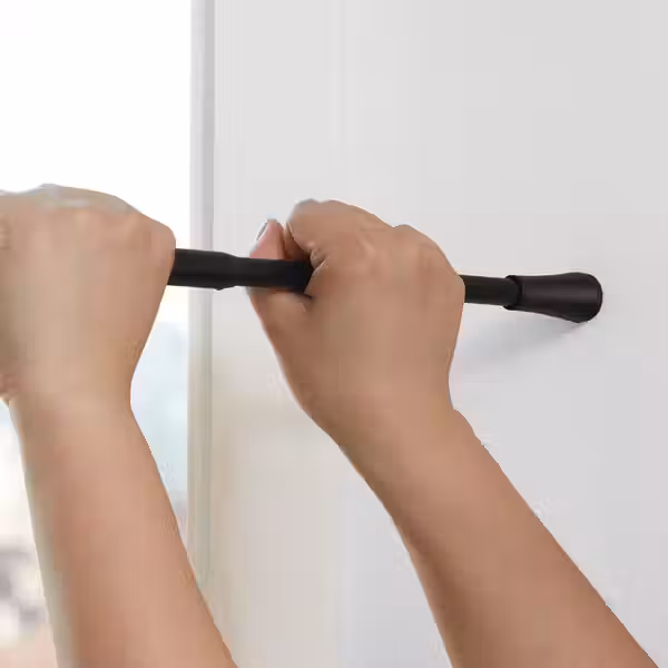 FJÄDRANDE Карниз гардинный - чёрный 70-120 см - фото 3