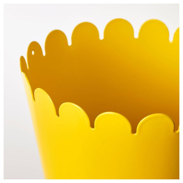 Кашпо СОММАР 2019, д/дома/улицы желтый (9 см) - схема-чертеж с размерами