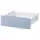 SANNIDAL Ящик - белый/синий 60x57x20 см