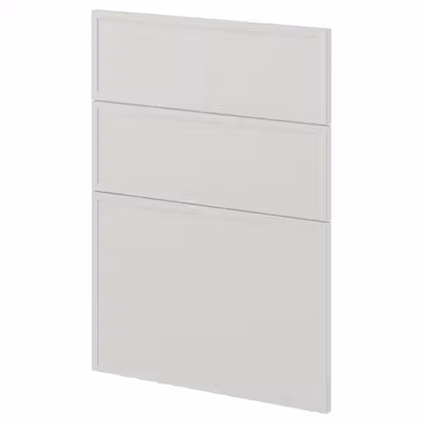 METOD 3 фасада для посудомоечной машины - Aspudden светло-серый 60 см - фото 1