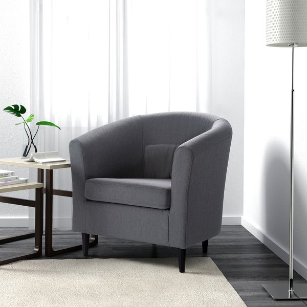 Кресло, Книса серый IKEA TULLSTA ТУЛЬСТА 404.854.15 - фото 2