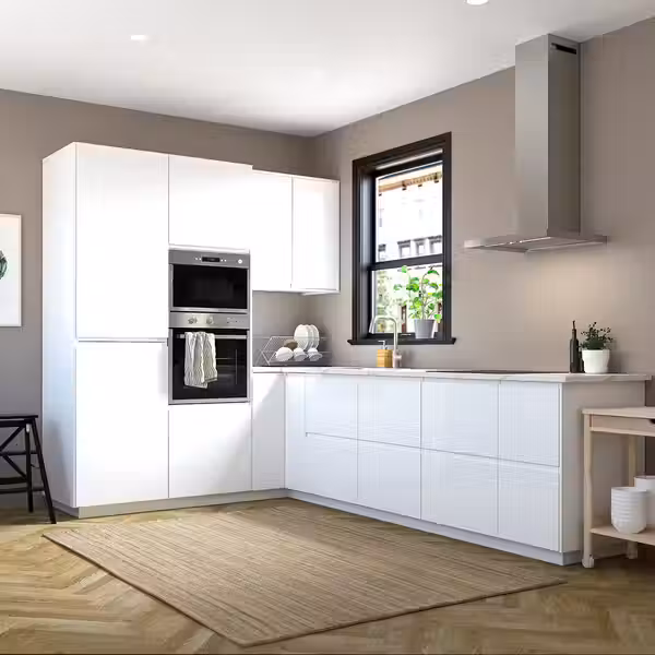 VOXTORP Дверь - глянцевый белый 40x80 см - фото 5