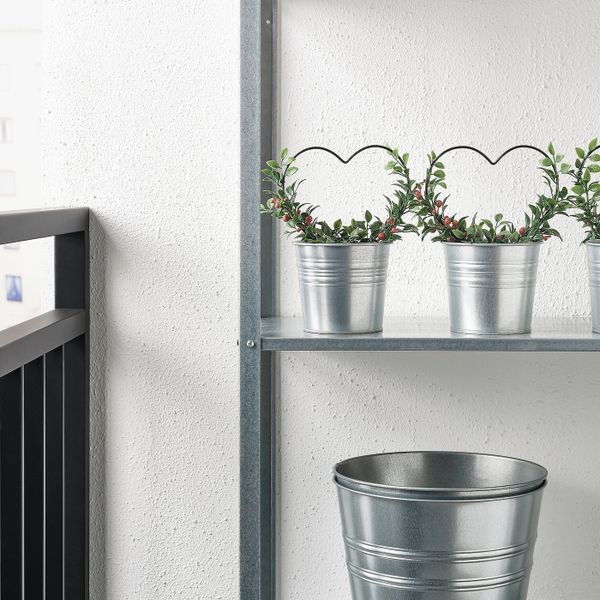 Искусственное растение в горшке, для дома/улицы мирт, дуга, 9 см IKEA ВИНТЕРФЕСТ 204.370.10 - фото 2