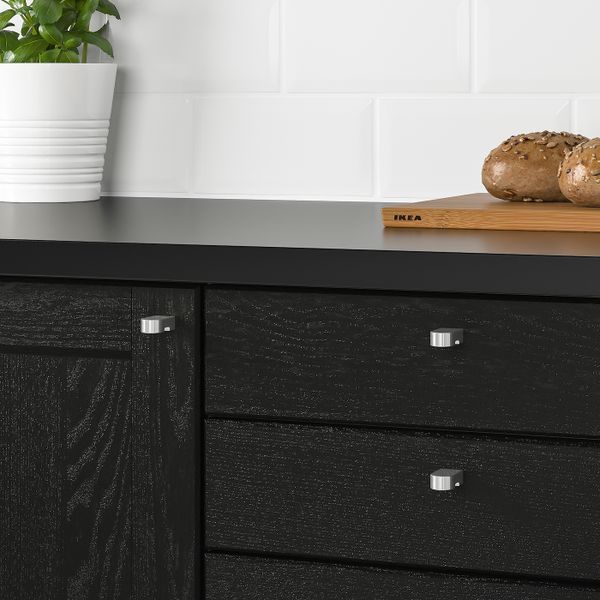 Ручка мебельная, цвет нержавеющей стали 17 мм IKEA ORRNÄS ОРРНЭС 103.669.99 - фото 2