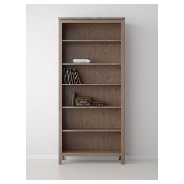 Стеллаж ХЕМНЭС, серо-коричневый (90x197 см) - фото 2