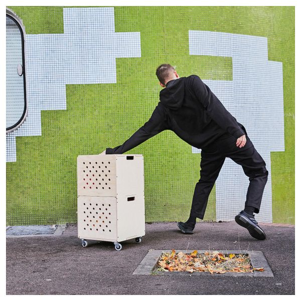 Модуль для хранения, на колесиках, 38x71 см IKEA ОМБЮТЕ 204.466.32 - фото 3