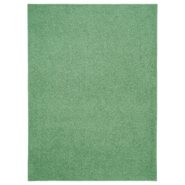 Ковер, длинный ворс, светло-зеленый 133x180 см IKEA ALLERSLEV АЛЛЕРСЛЕВ 005.086.97 - фото 1