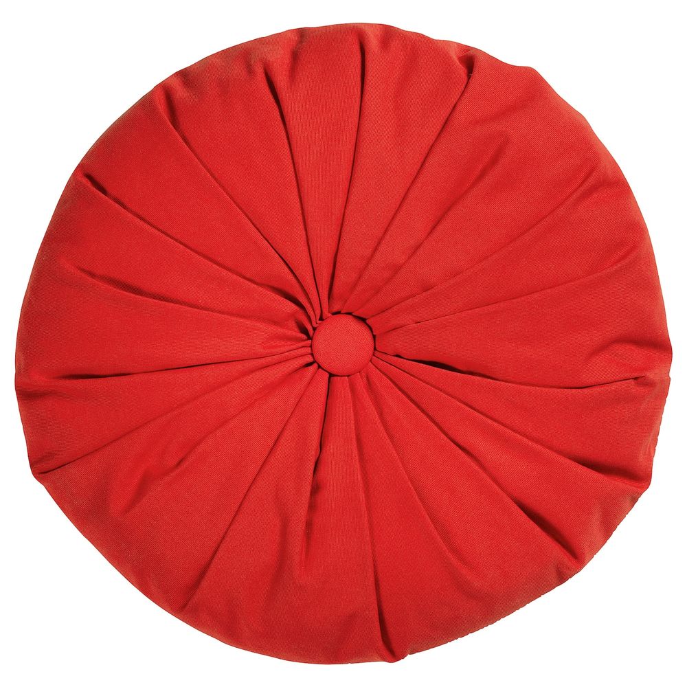 Подушка, круглой формы красный 40 см IKEA SAMMANKOPPLA САММАНКОППЛА 404.721.11 - фото 1